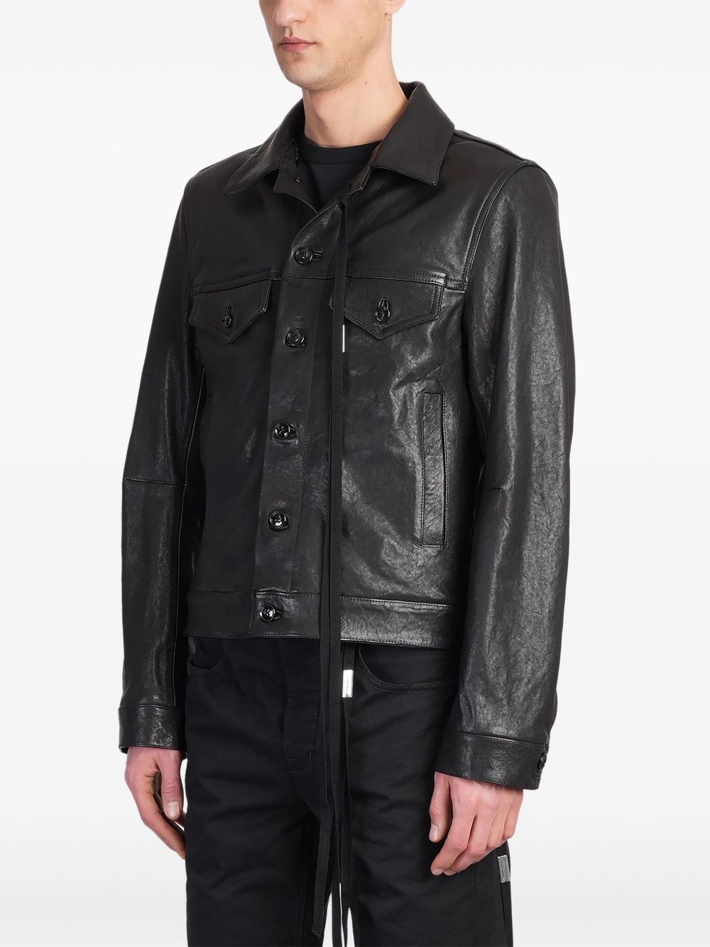 Ebbe leather jacket - 3