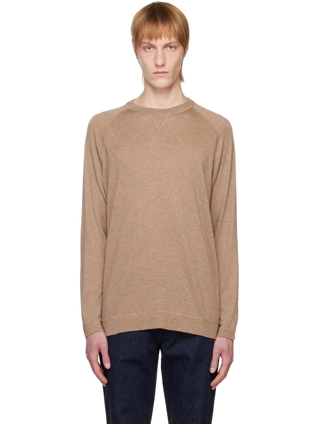 Brown Nate Sweater - 1