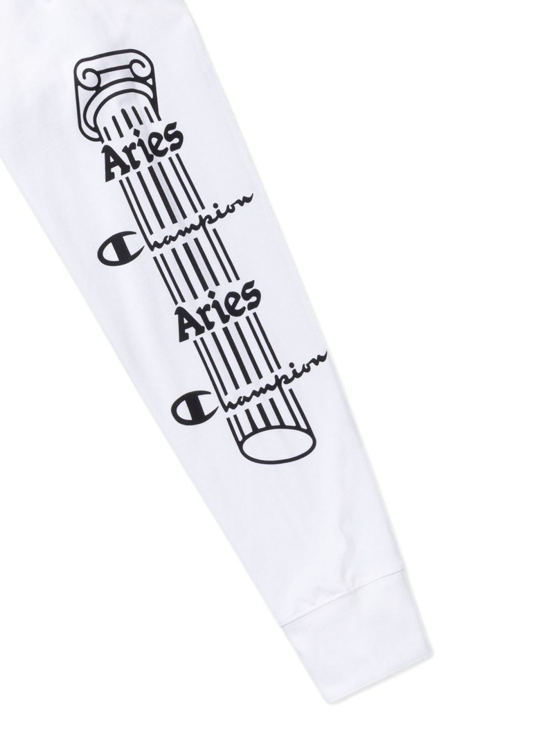x Aries logo-print sweatshirt 5