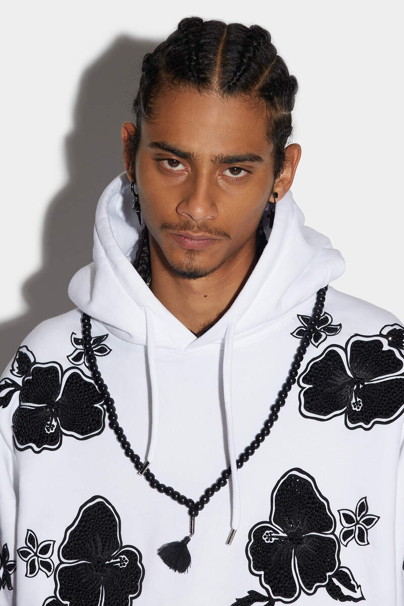 GOTH FLOWERS HERCA HOODIE 4