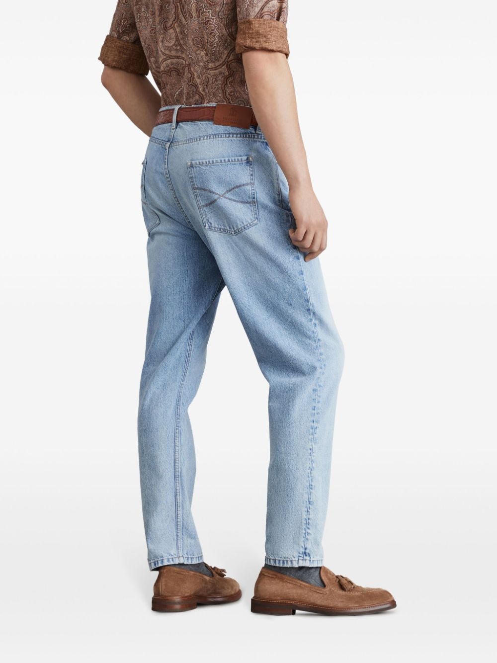 mid-rise slim-fit jeans - 4