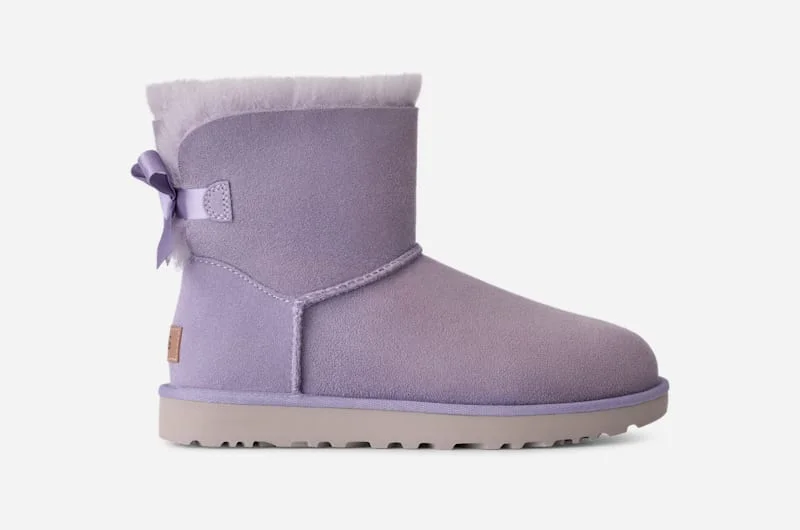 ® Women's Mini Bailey Bow II Water-Resistant Boot in Warm Lilac - 1