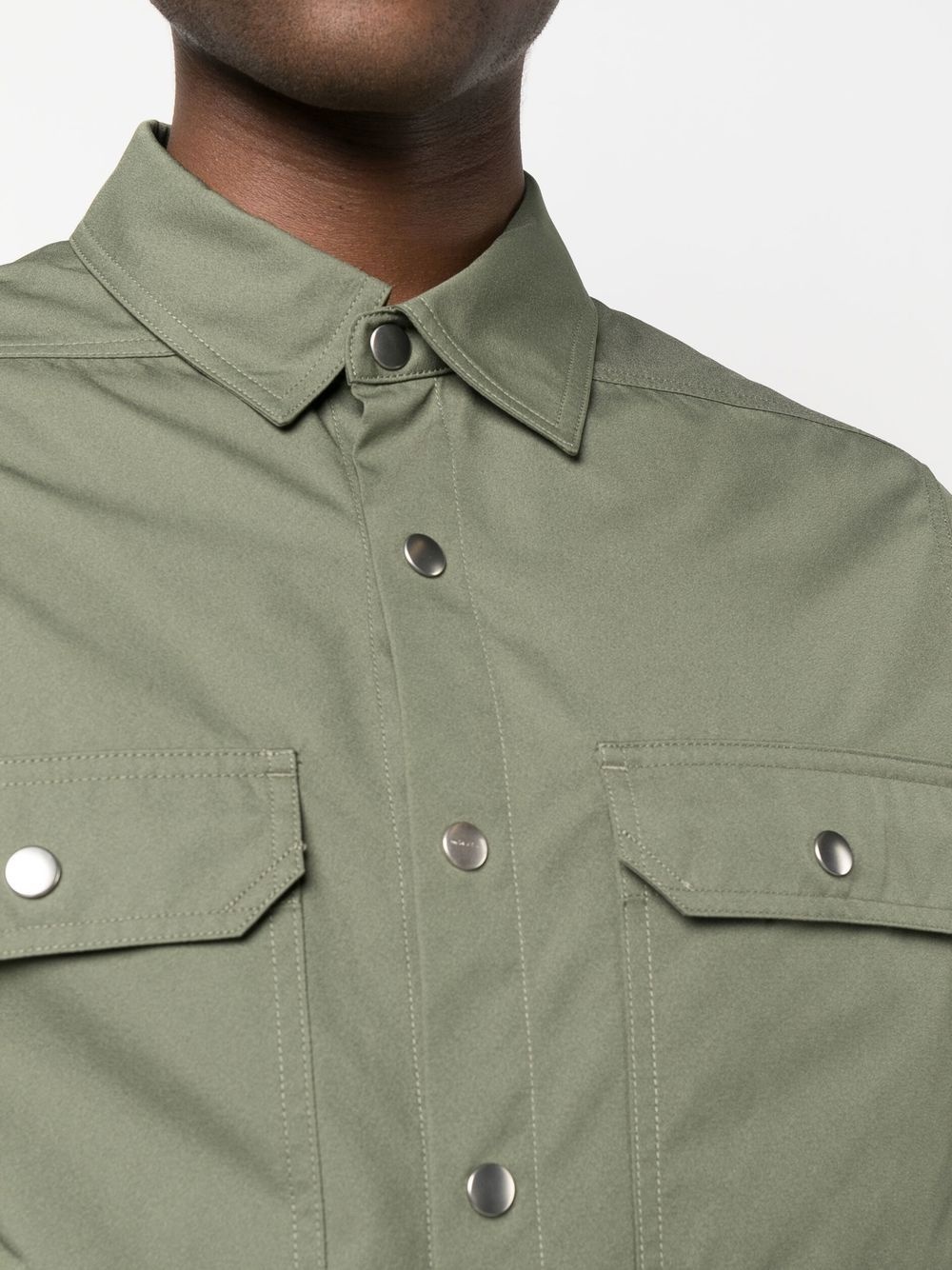 cotton shirt jacket - 5