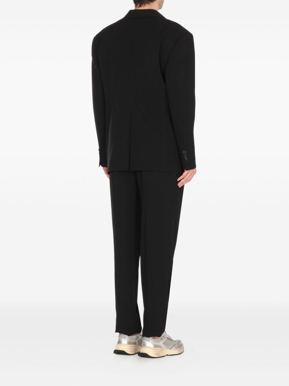 double-breasted peak-lapel suit - 3