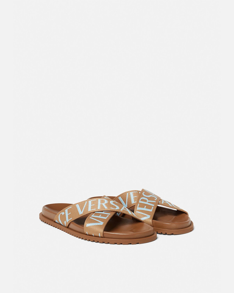 VERSACE Versace Allover Sandals outlook