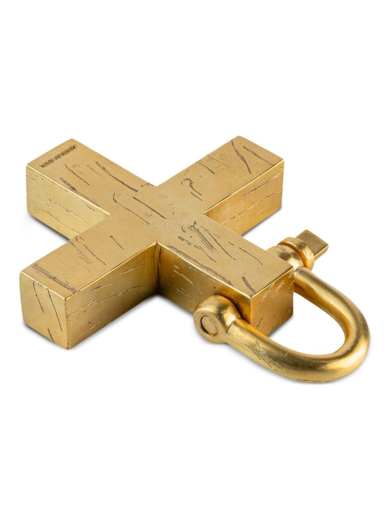 Parts of Four Plus cross-shaped charm outlook