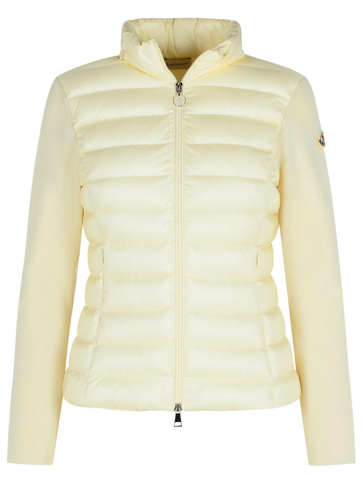 Moncler Black Virgin Wool Blend Jacket Women - 1
