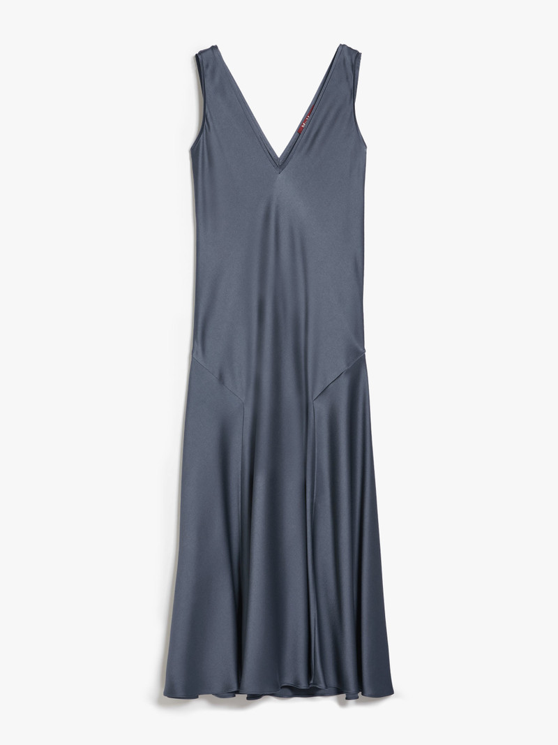 ACQUI Flowing envers satin dress 1