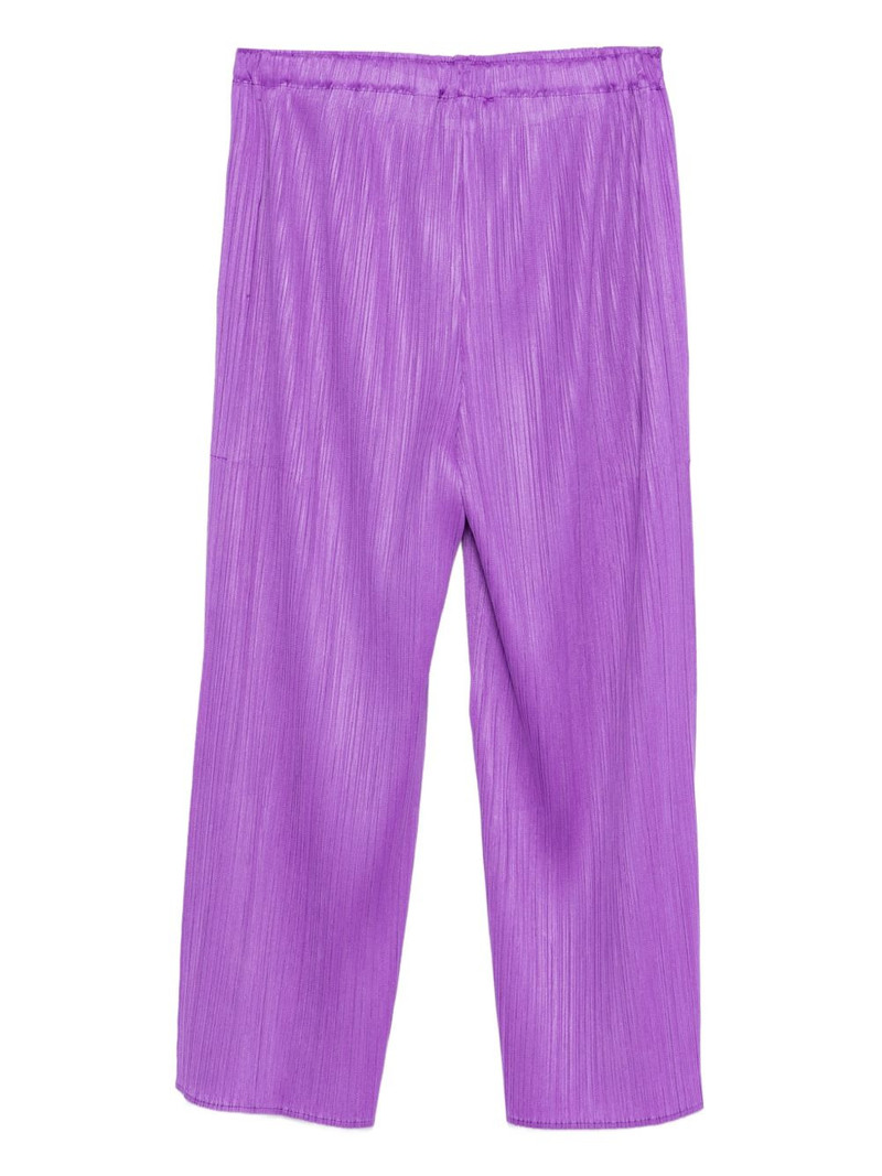 Pleats Please Issey Miyake August pleated pocket trousers outlook