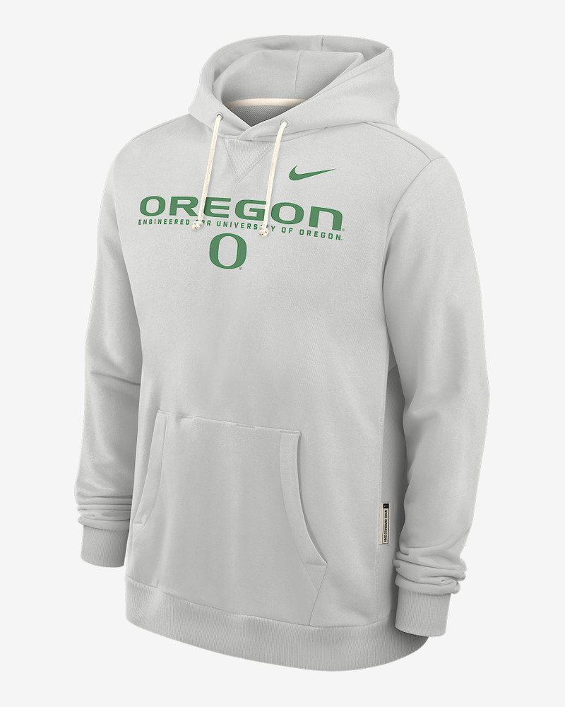 Oregon Sideline Men's Nike Dri-FIT College Pullover Hoodie 1