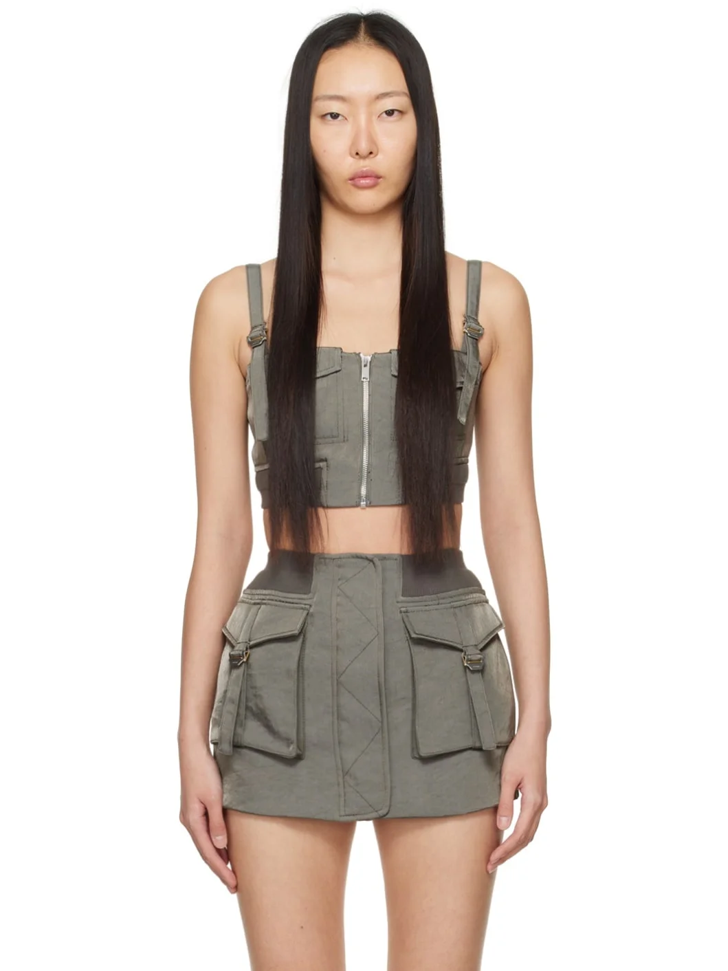 Khaki Aviator Camisole - 1