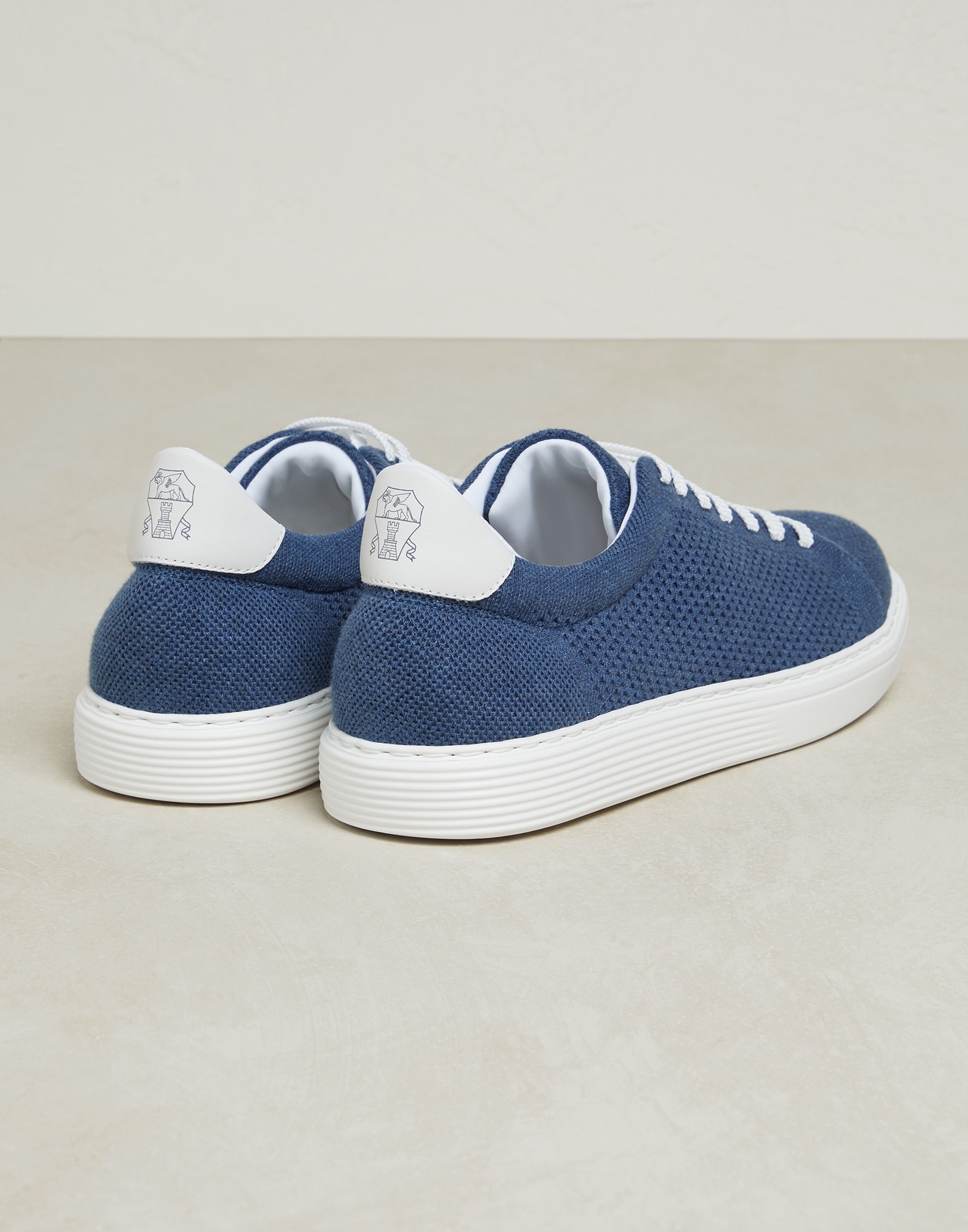 Techno cotton knit sneakers - 3
