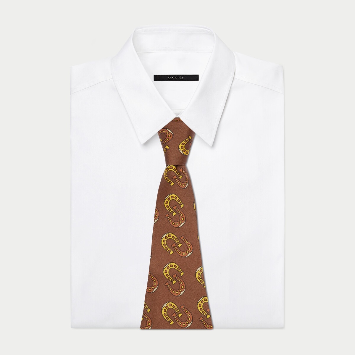 Gucci HA HA HA printed silk tie - 2