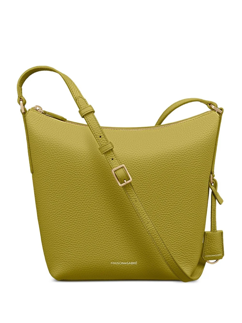 trapezoid shoulder bag - 1