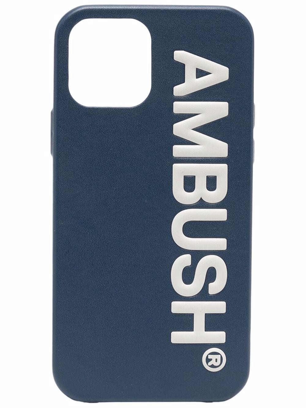 logo-print iPhone 12 Pro case - 1