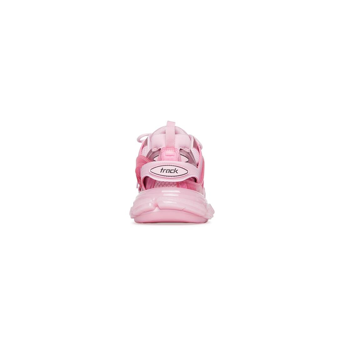 Women's Track Sneaker Clear Sole in Pink - 5
