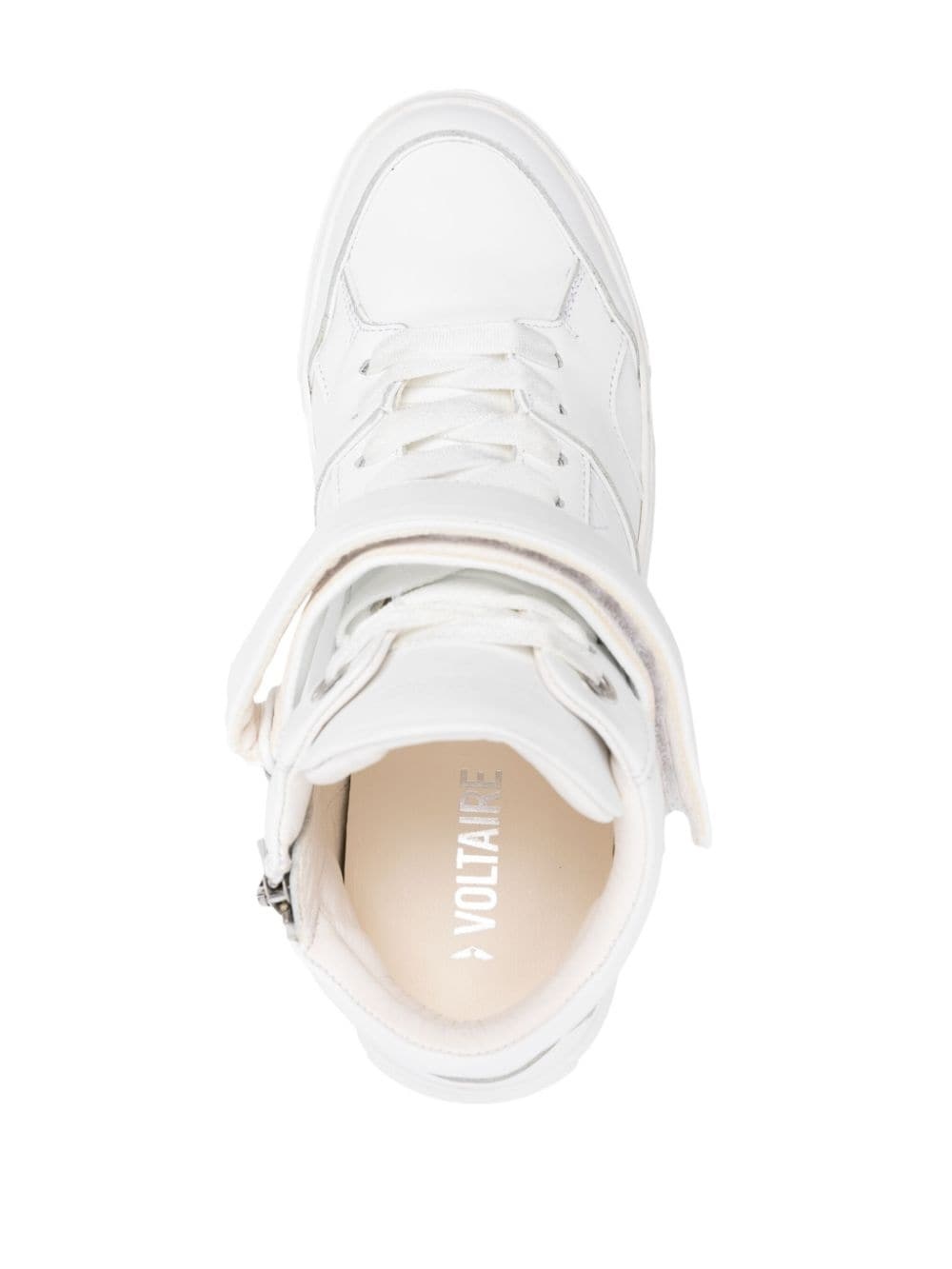 Flash mid-top flatform sneakers - 4