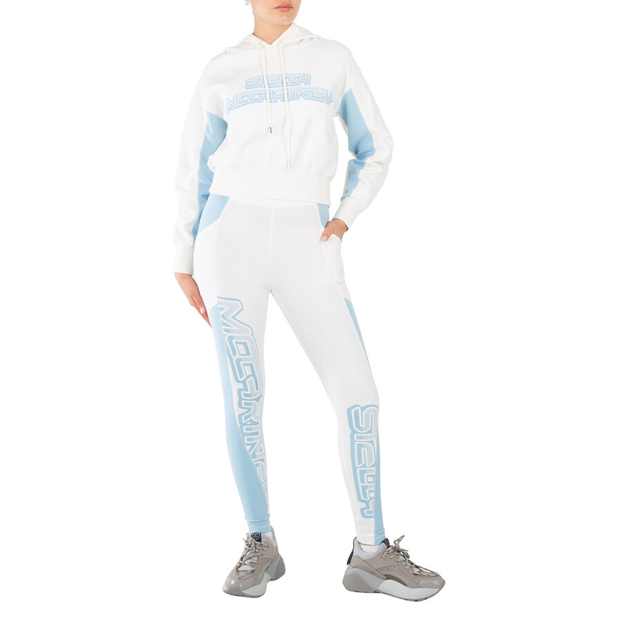 Stella McCartney Scuba Logo Print Leggings - 6