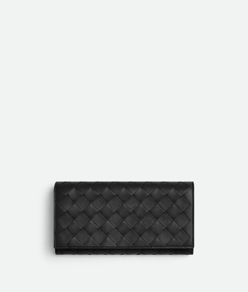 Intrecciato Large Flap Wallet - 1