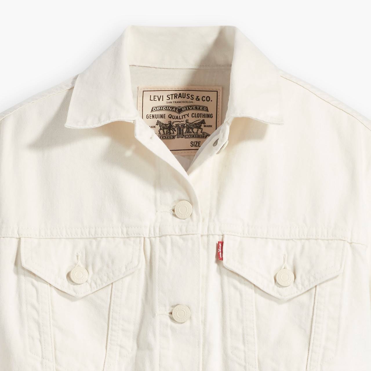 LEVI'S® WELLTHREAD® WOMEN'S DOWN TO EARTH TRUCKER JACKET - 8