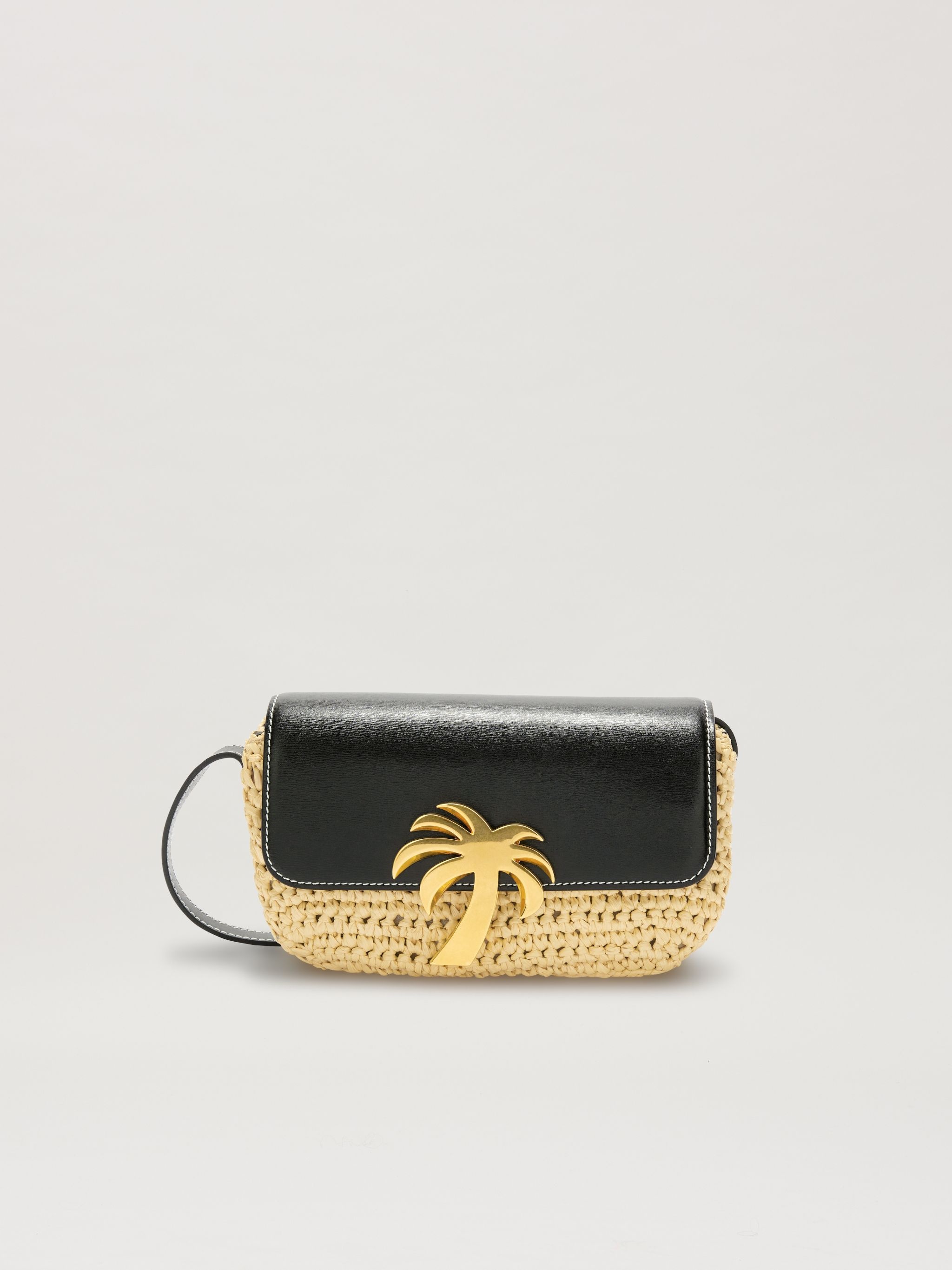 Woven Palm Bridge Bag - 1