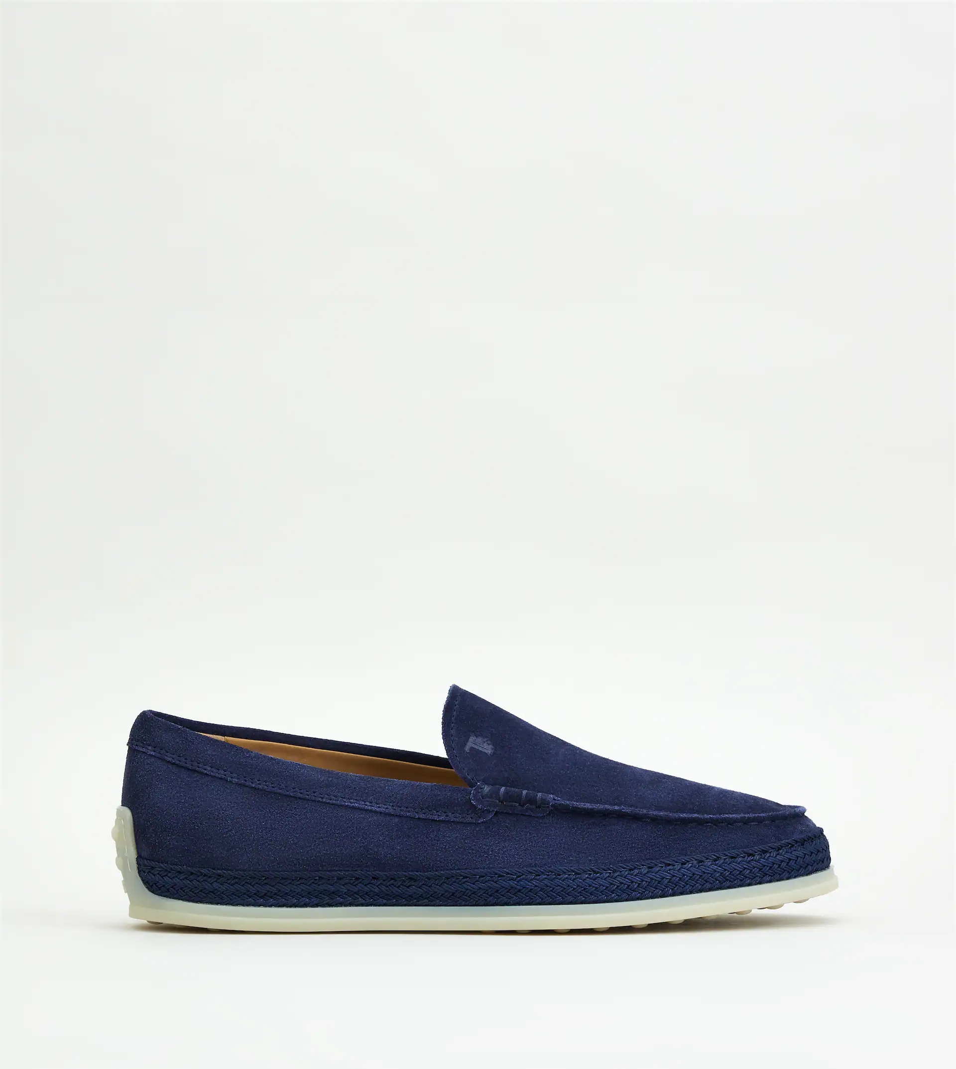 SLIP-ONS IN SUEDE - BLUE - 1