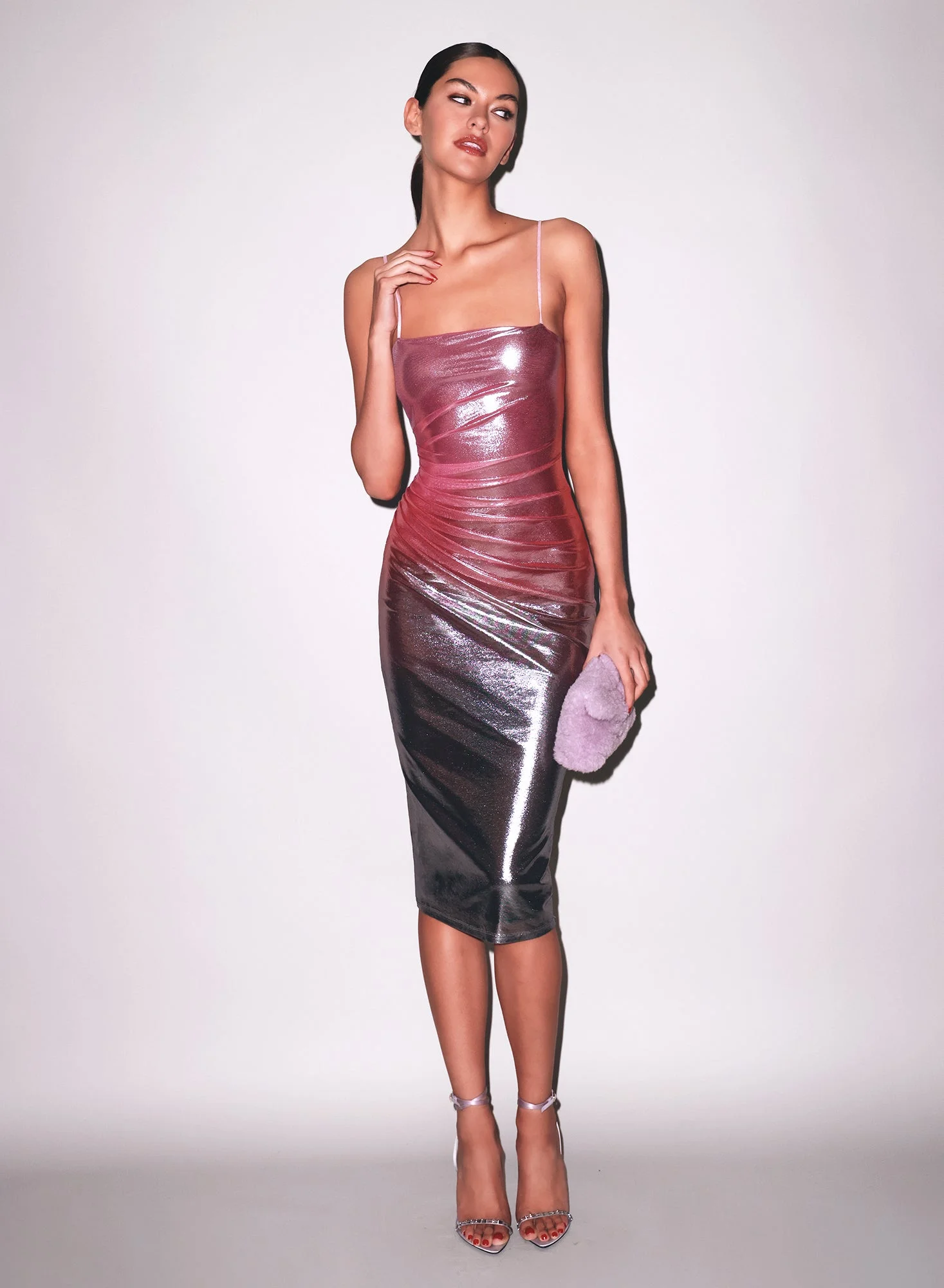 Ombré Shine Dress - 1