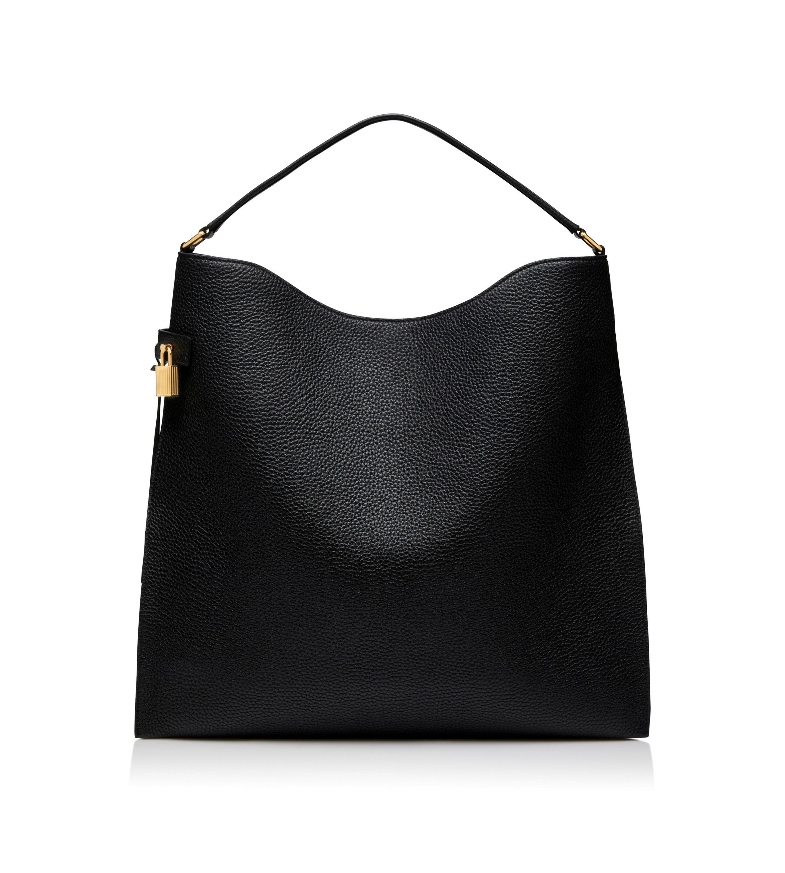 GRAIN LEATHER ALIX LARGE HOBO - 3