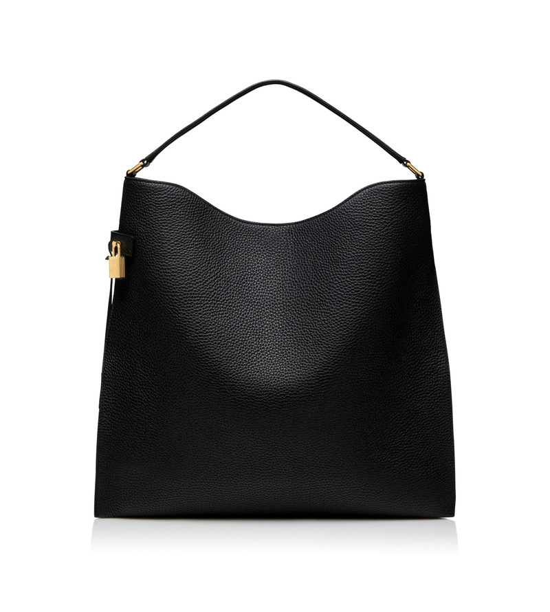 GRAIN LEATHER ALIX LARGE HOBO 3