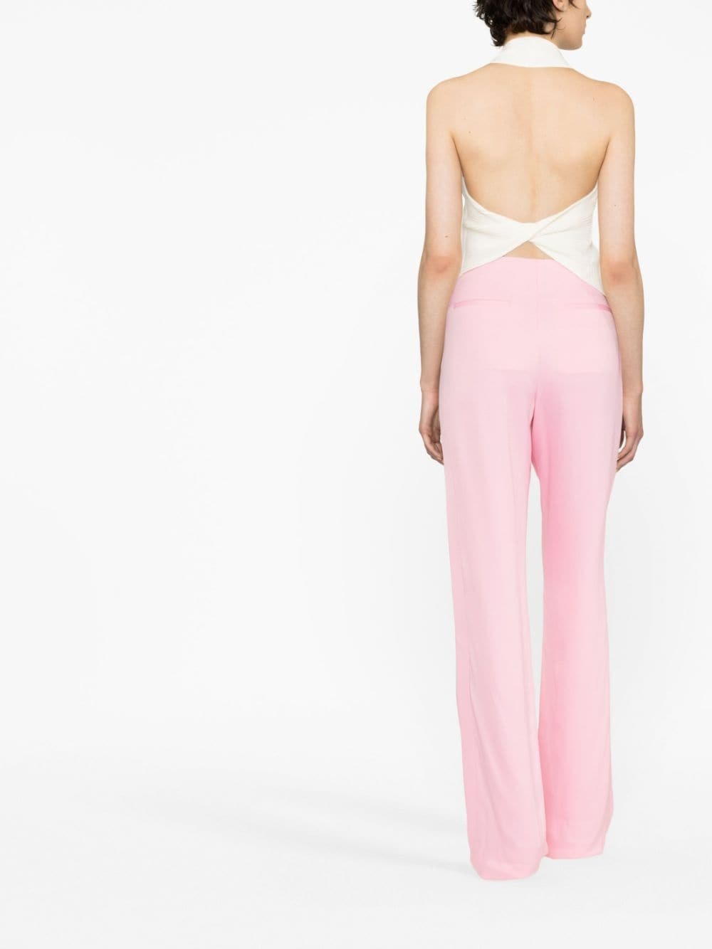 long-length high-waist trousers - 3