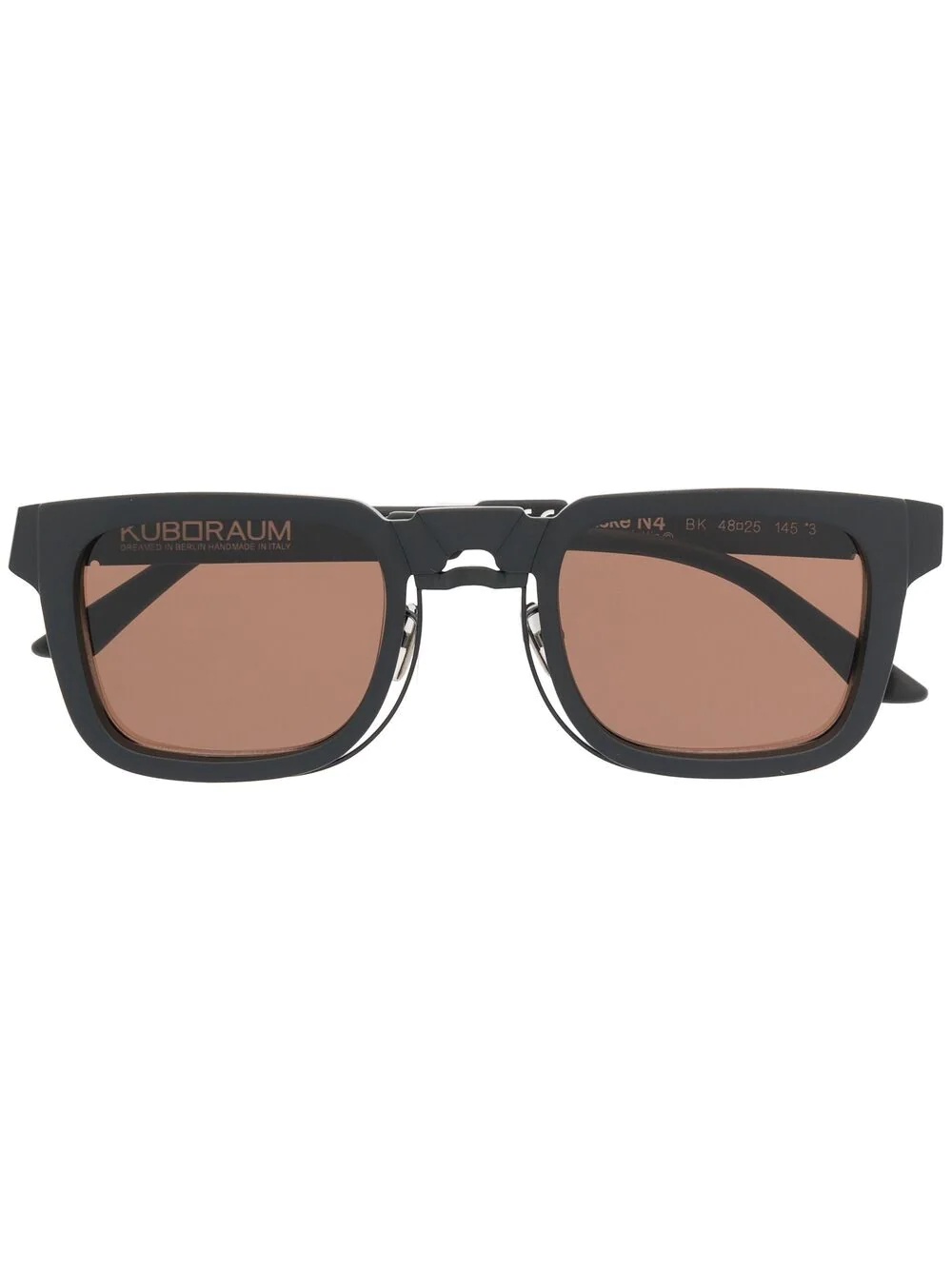 square-frame sunglasses - 1