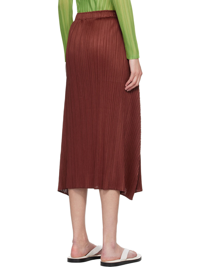 Burgundy Monthly Colors October Maxi Skirt 3