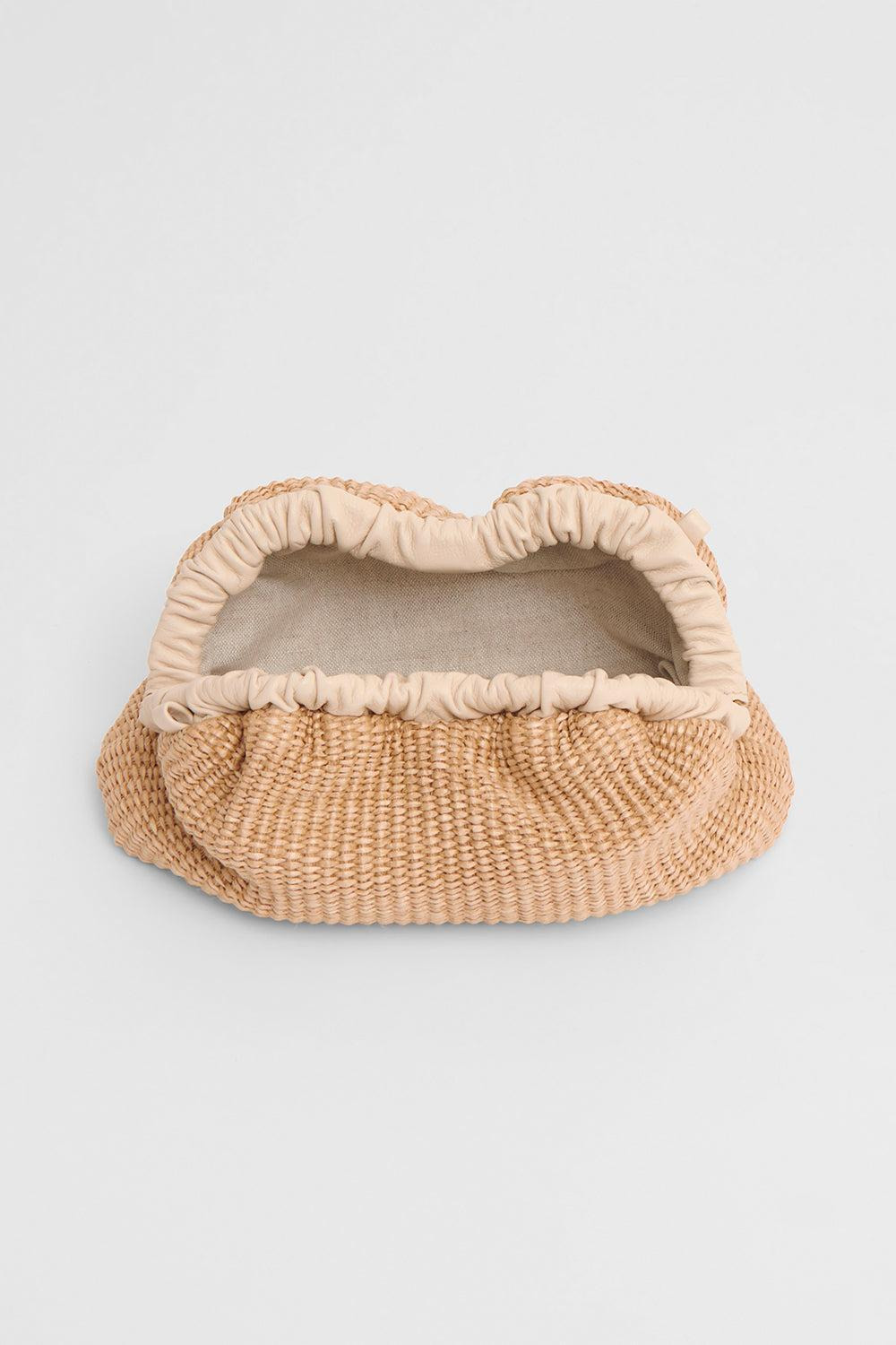 Mini Cloud Clutch - Natural - 6