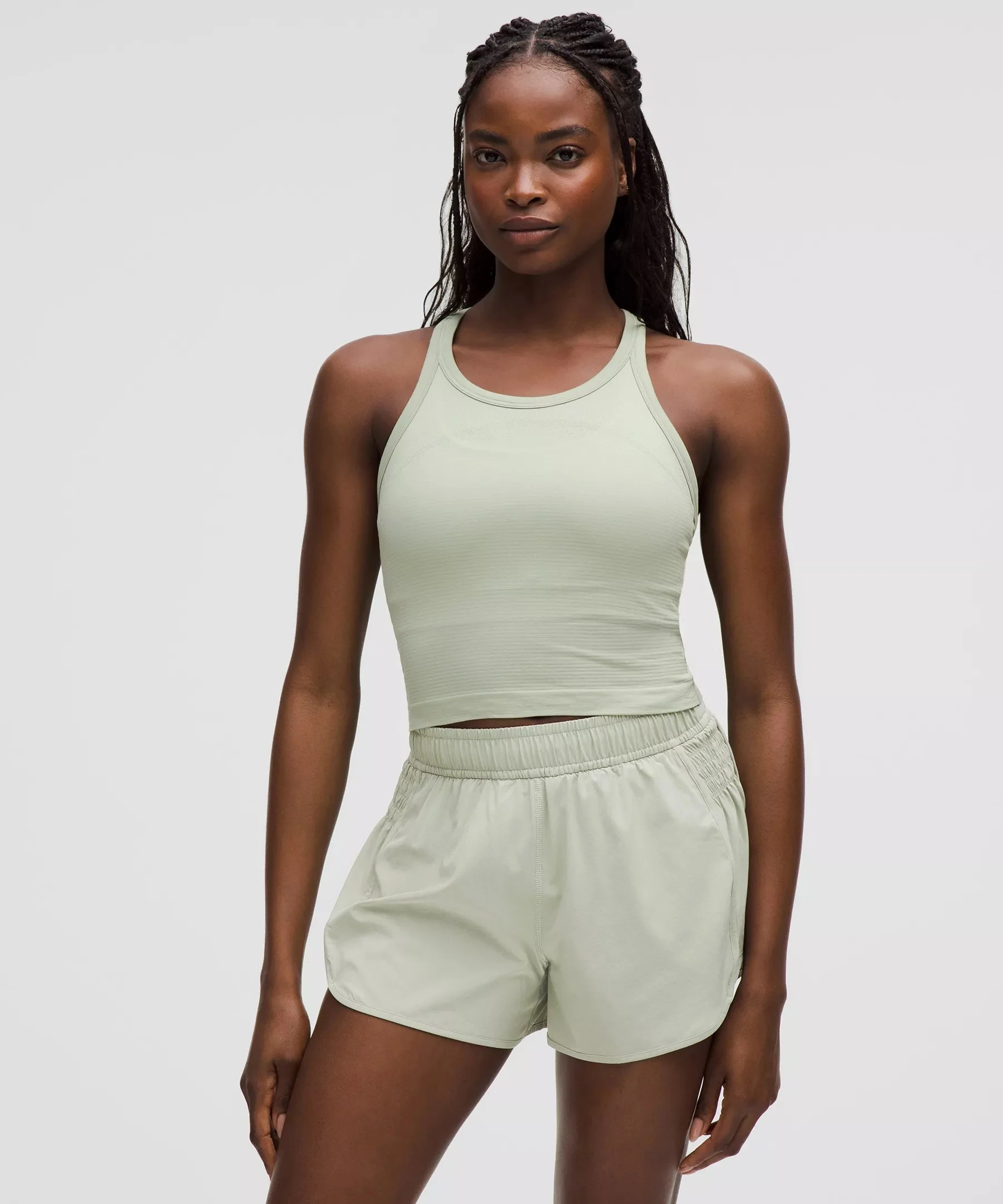 Swiftly Tech Cropped Racerback Tank Top 2.0 - 1