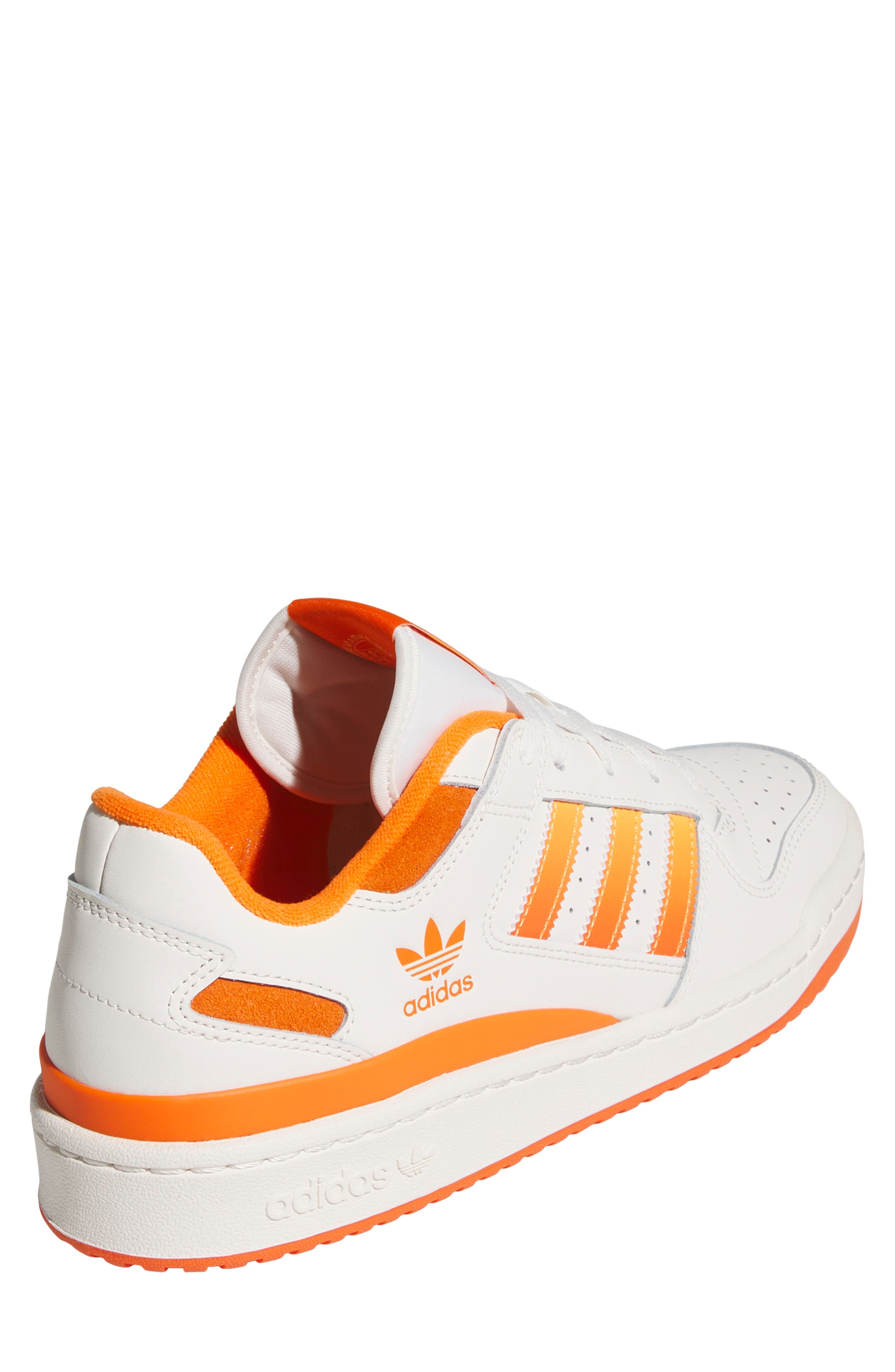 adidas Forum Low Basketball Sneaker in Cloud White/Real Gold/Orange at Nordstrom - 2