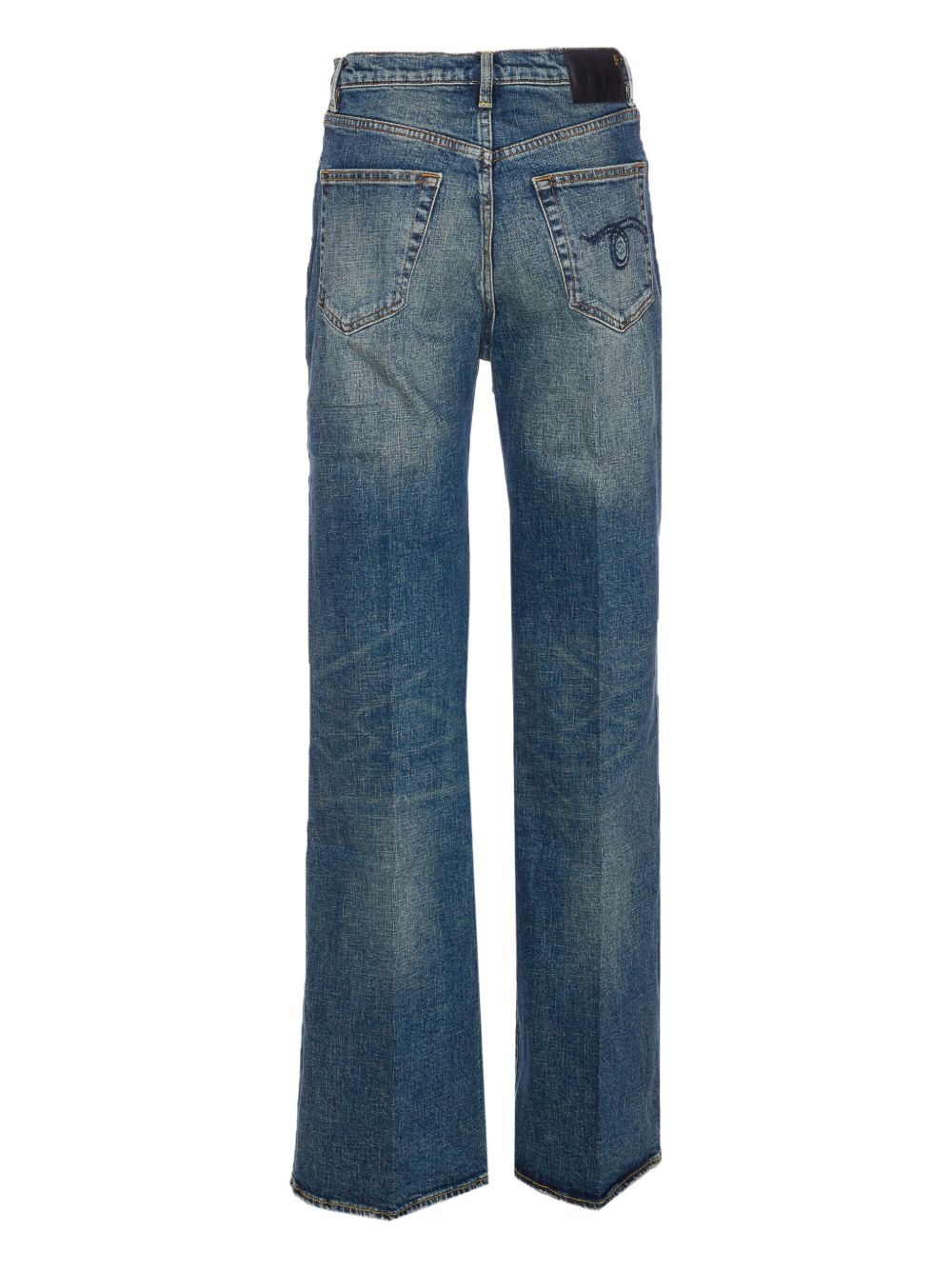 patch-pocket jeans - 2