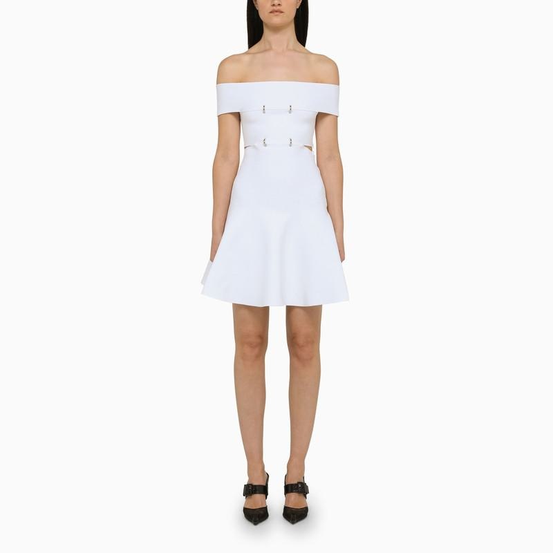 ALEXANDER MCQUEEN SHORT DRESS WITH CUT-OUT - 2