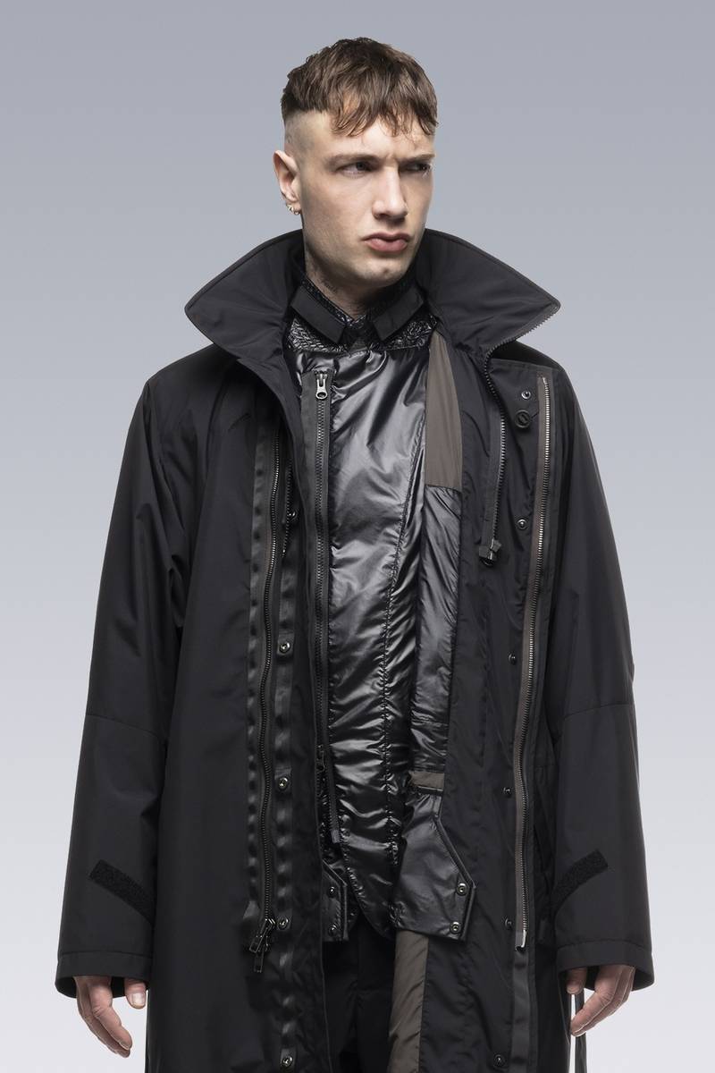 ACRONYM J29U-PX HD Nylon Modular Blazer Black | REVERSIBLE