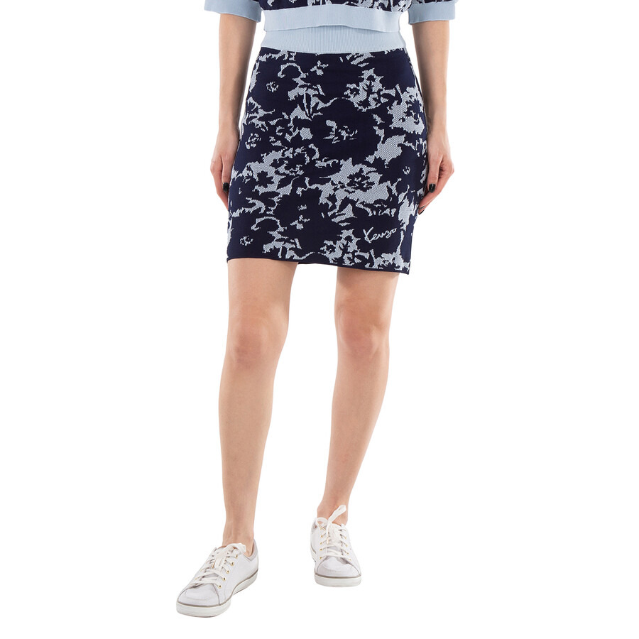 Kenzo All-Over Flower Camo Skirt - 3