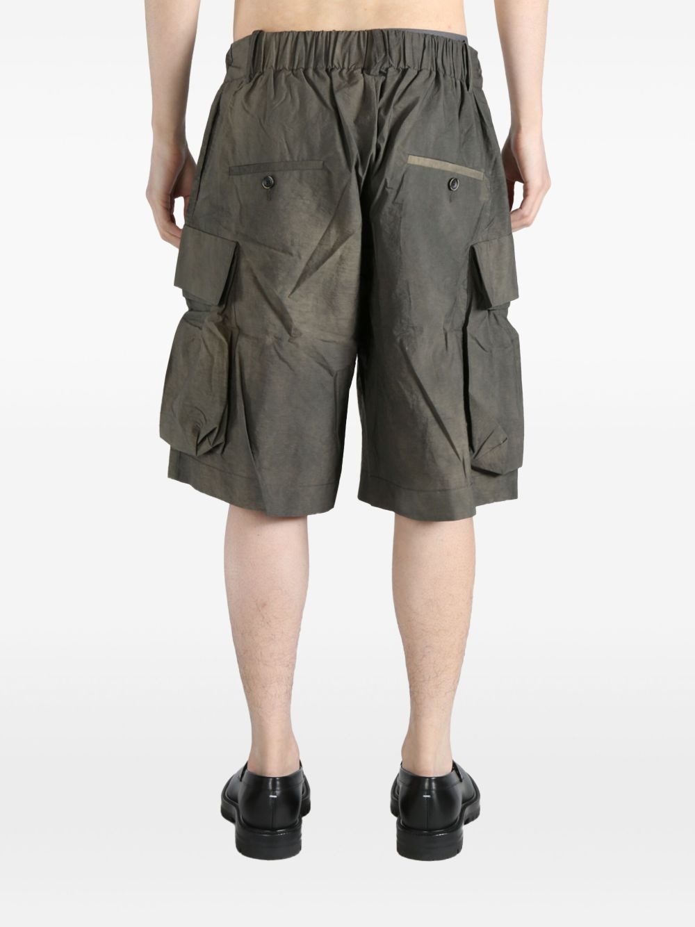 faded-effect cargo shorts - 4