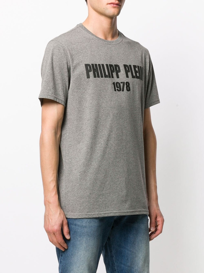 logo print T-shirt 3