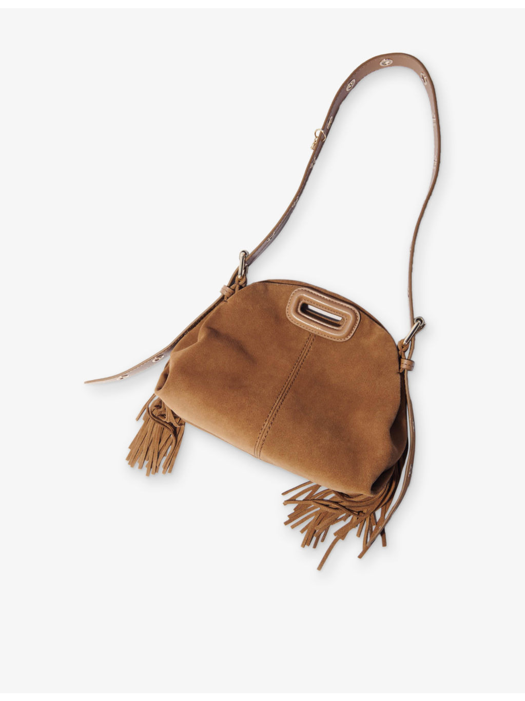 Miss M mini suede shoulder bag - 6