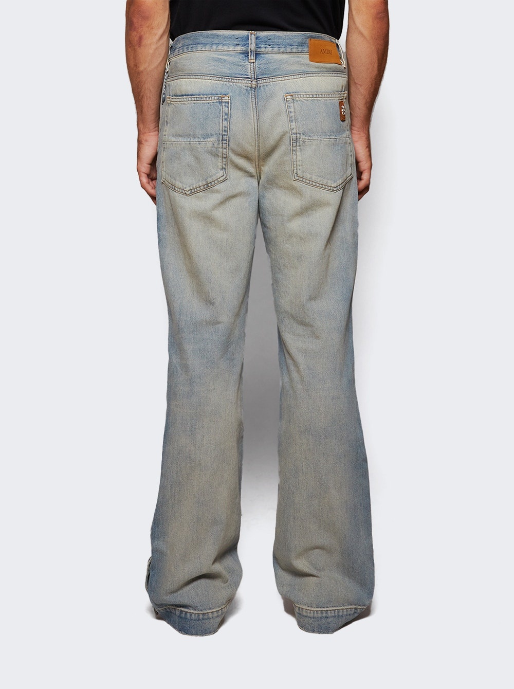 Straight Flare Jean Antique Indigo - 4