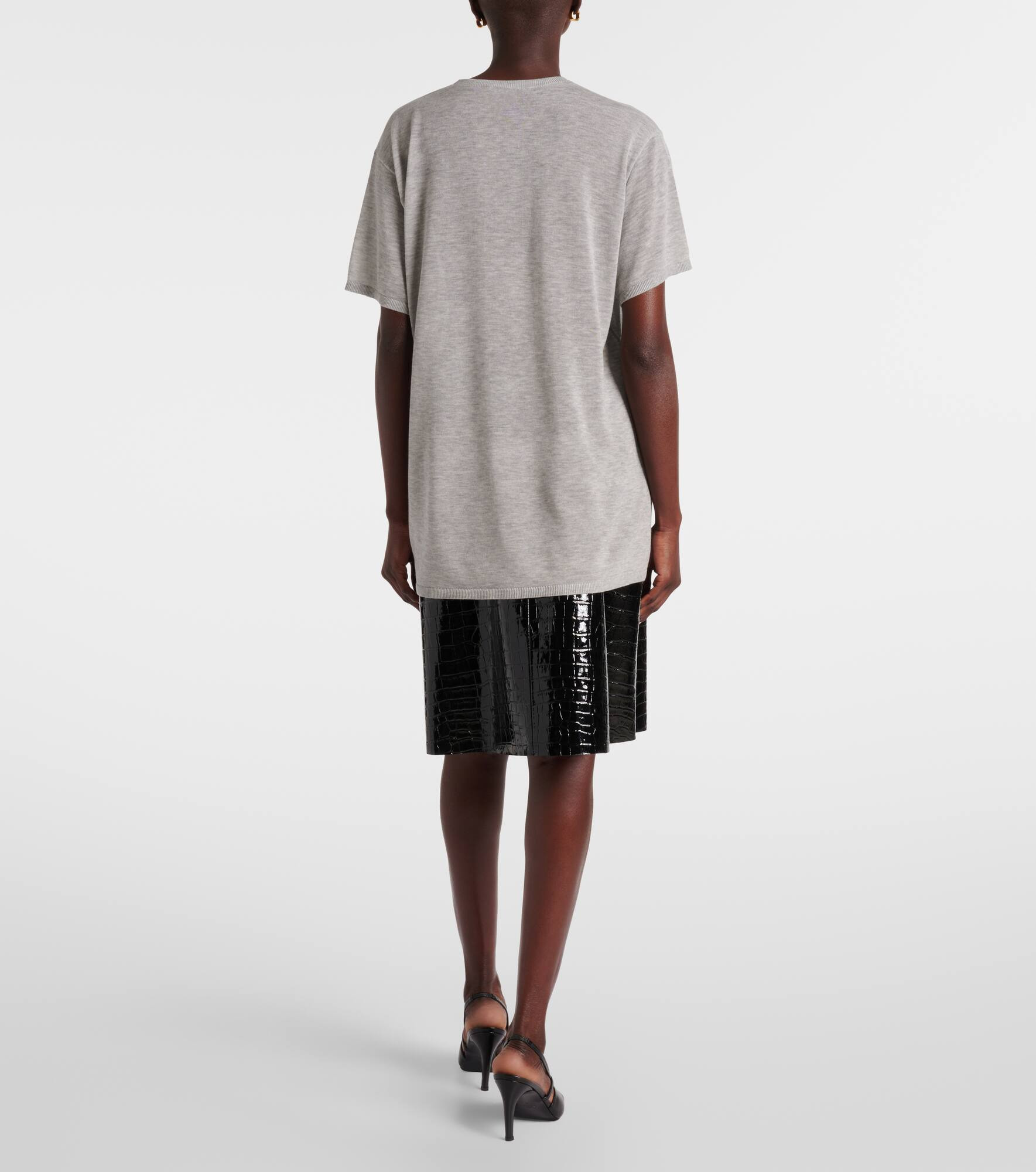 Semi-sheer T-shirt - 3