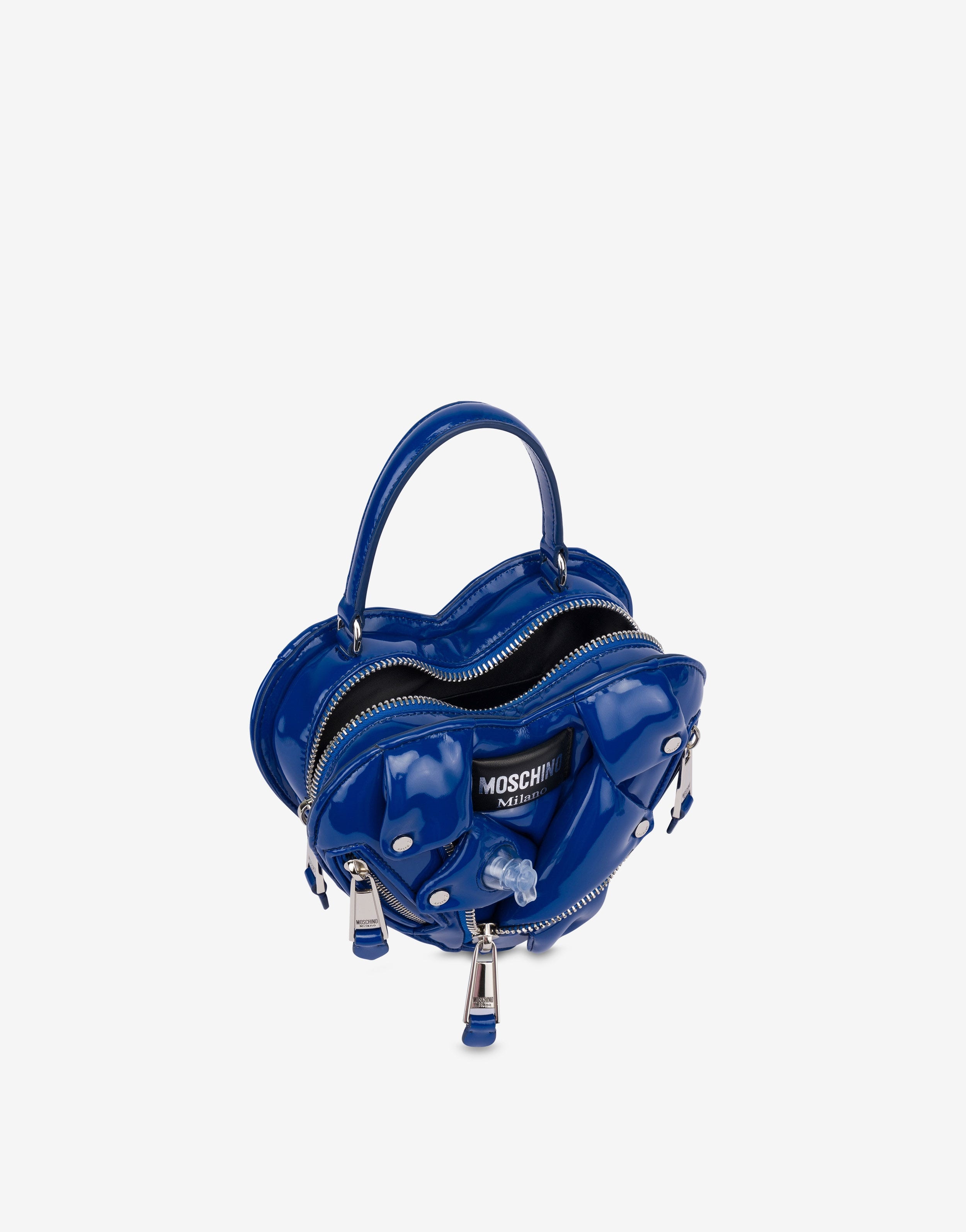 INFLATABLE EFFECT HEART BIKER BAG - 3