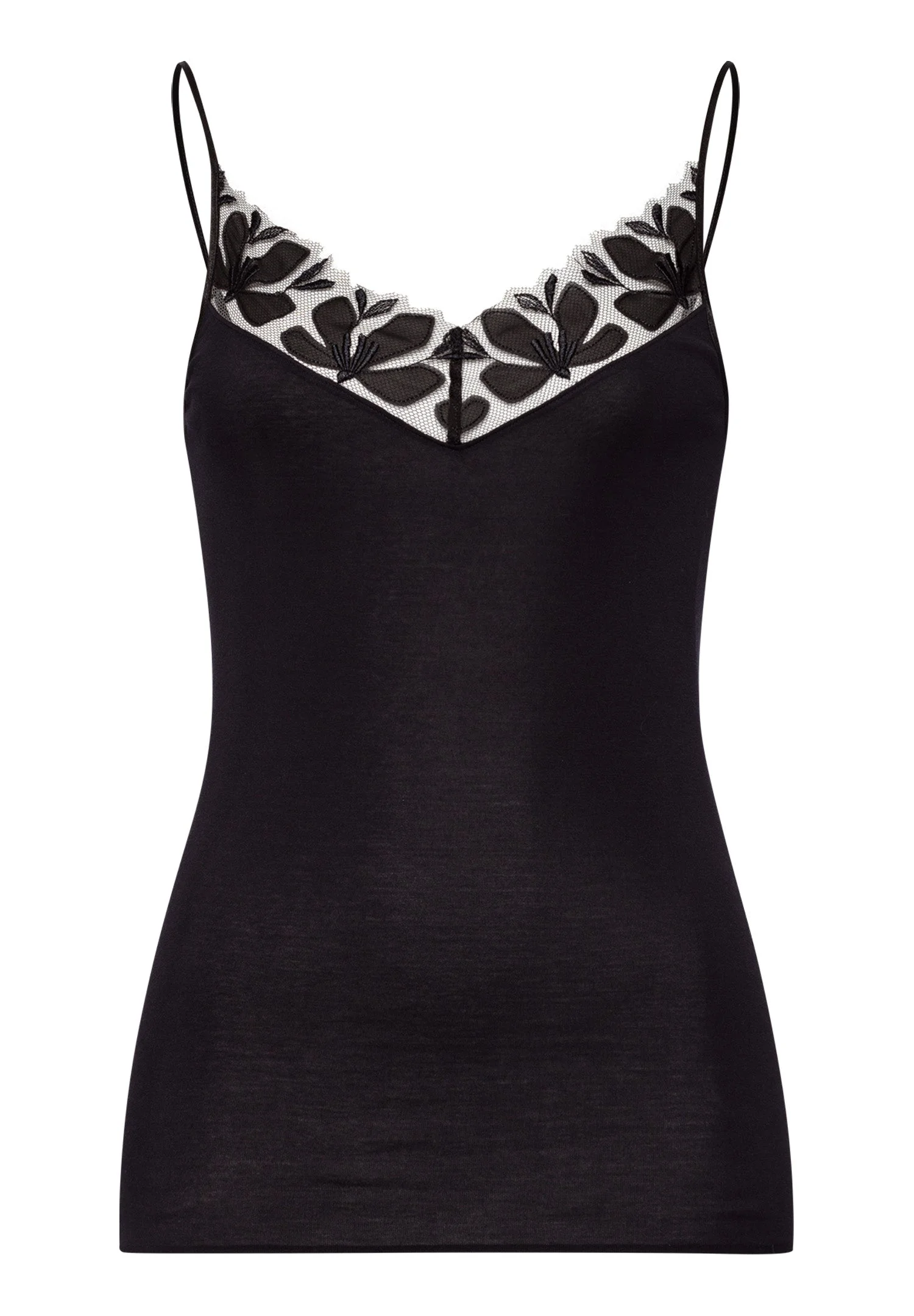 Kalea Floral Embroidered Camisole - 1