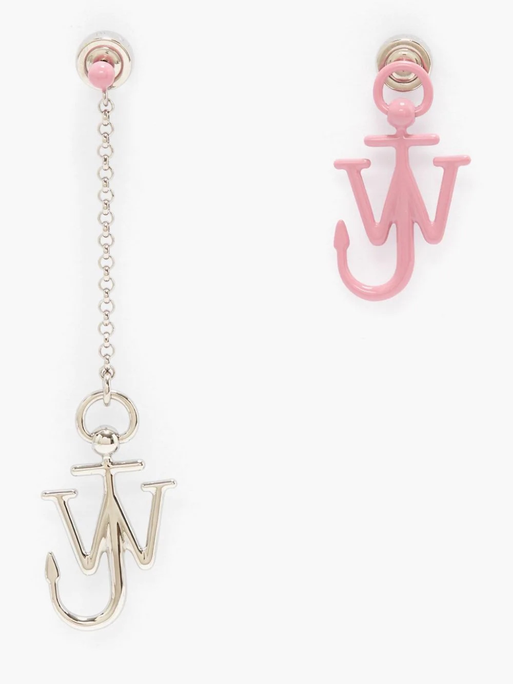 ASYMMETRIC ANCHOR EARRINGS - 1