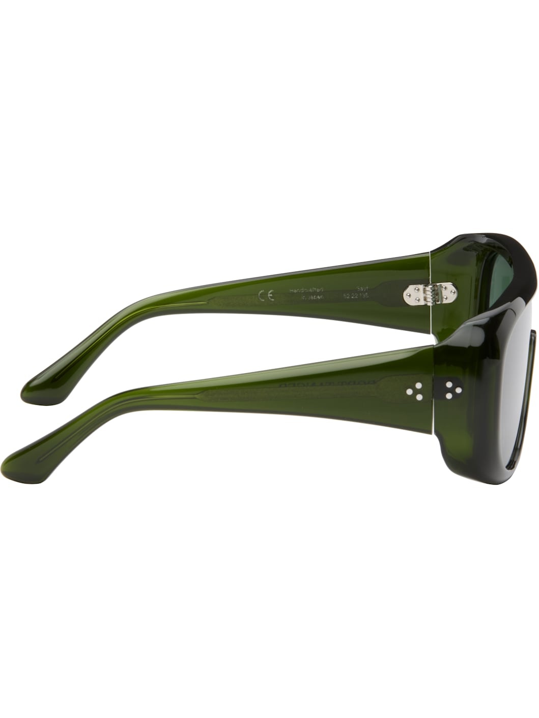 SSENSE Exclusive Green Sayf Sunglasses - 2