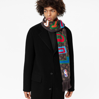 Louis Vuitton LVxNBA Letters Scarf outlook