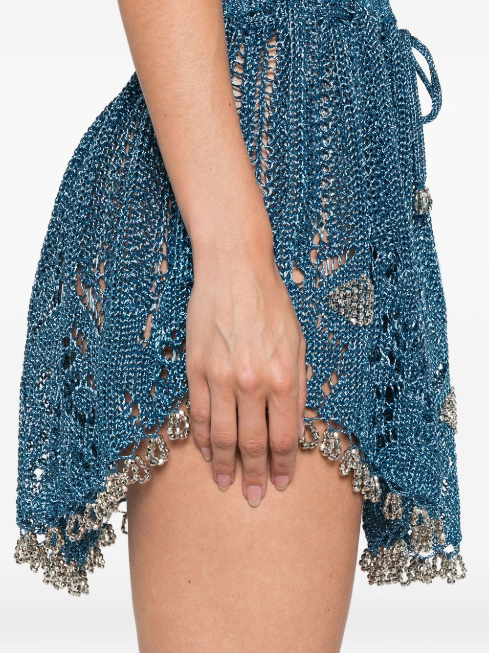 crochet mini skirt - 5